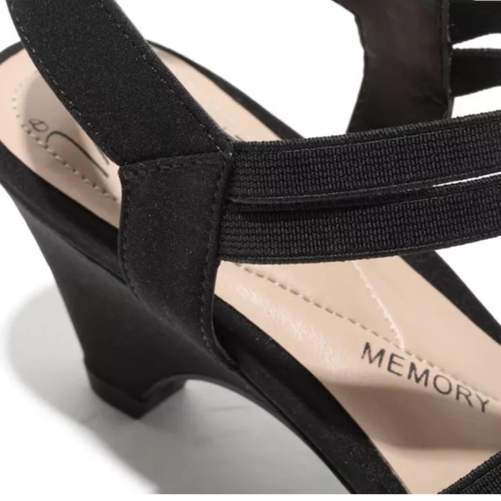 Women’s Comfort stretch Impo wedge sandals - Picture 4 of 7